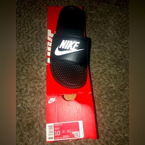 New with tags, Nike slides.